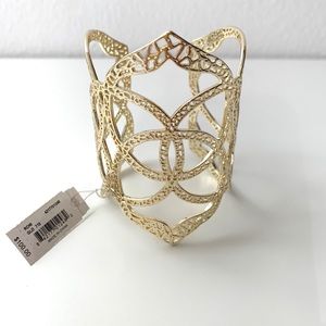Kendra Scott Roni Cuff Bracelet in Gold